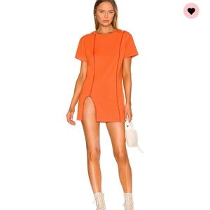 superdown Orange Mini Dress